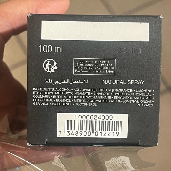 Christian Dior Farenheit 4~Empty Box & 2~Empty Bottles 1.6 fl.oz & 1~3.4… - Picture 5 of 17